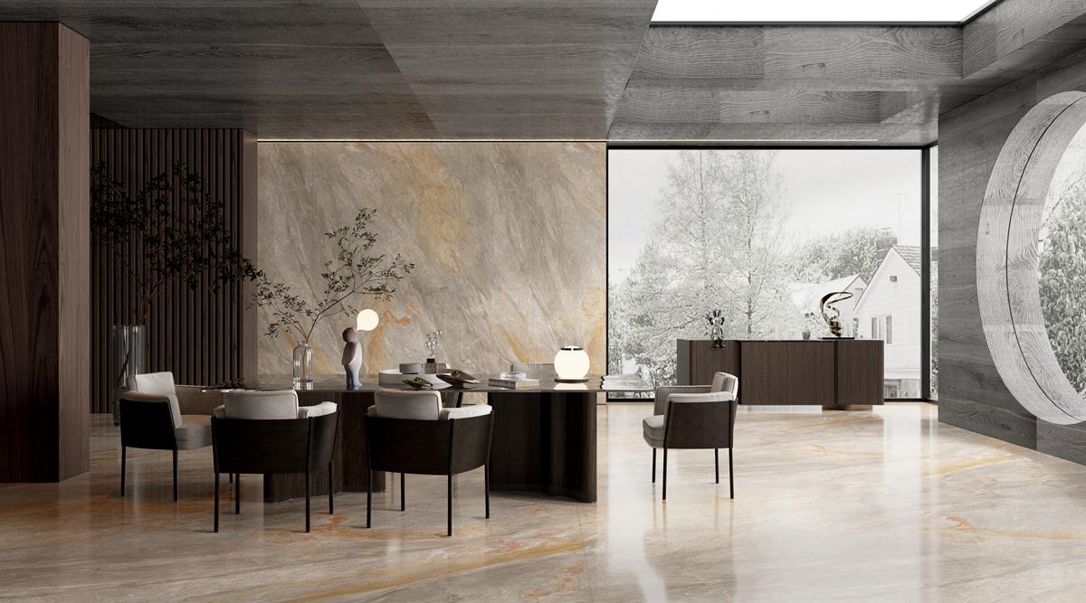 新品推介丨能強(qiáng)900×1800mm現(xiàn)代瓷磚，盡顯空間奢華格調(diào)
